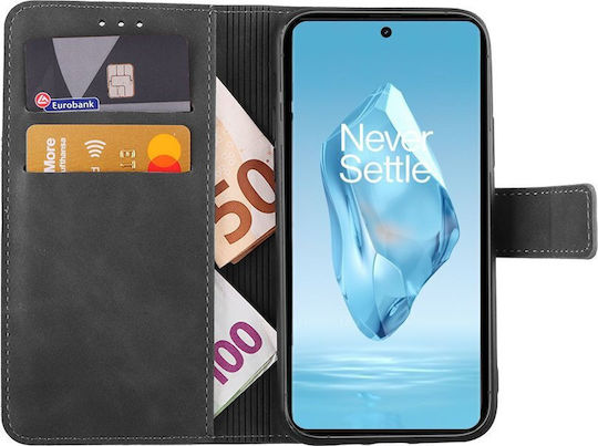 Lime Essential Magnet Book Δερματίνης Γκρι (OnePlus 12R)