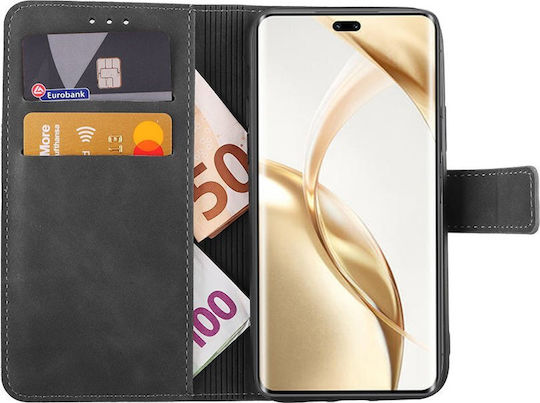 Lime Essential Magnet Book Δερματίνης Γκρι (Honor 200)