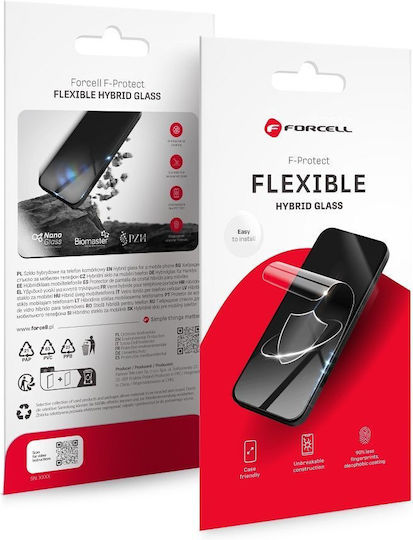 Forcell Flexible Nano Antibacterial Tempered Glass (iPhone 15 Plus / 16 Plus)
