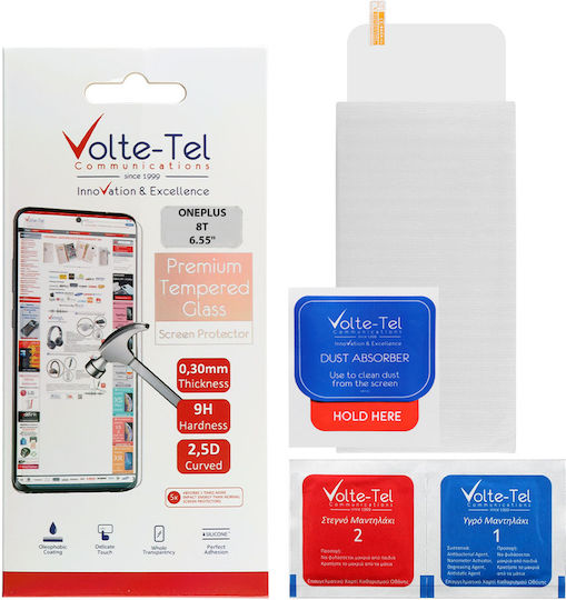 Volte-Tel 2.5D Tempered Glass (OnePlus 8T)