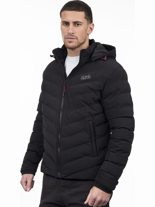Μπουφάν Puffer Μαύρο