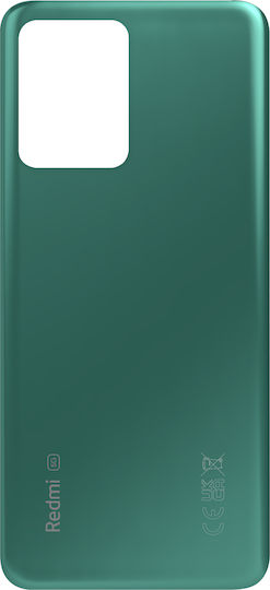 Xiaomi Batterieabdeckung Grün für Xiaomi Redmi Note 12 5G.
