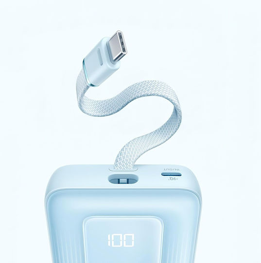 Anker Zolo Power Bank 20000mAh 30W mit USB-A Anschluss und USB-C Anschluss Weiß