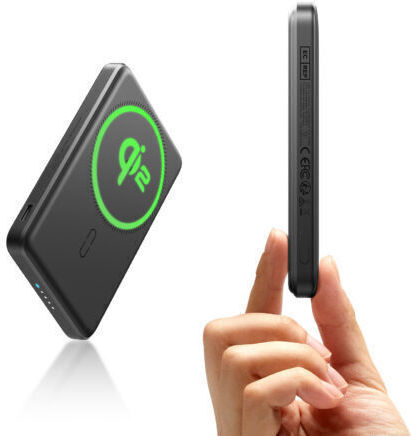 ESR Qi2 MagSlim MagSafe Qi2 Power Bank 10000mAh 15W Black