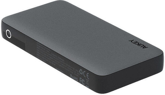 Aukey PB-Y42 Външна Батерия 20000mAh 30W с USB-A Изходен Порт и 2 USB-C Изходни Порта Power Delivery / PPS Черна