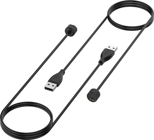 Charging Cable Зарядно за Mi Band 5 / Mi Band 6 - Ми Банд 5 / Ми Банд 6 Черен
