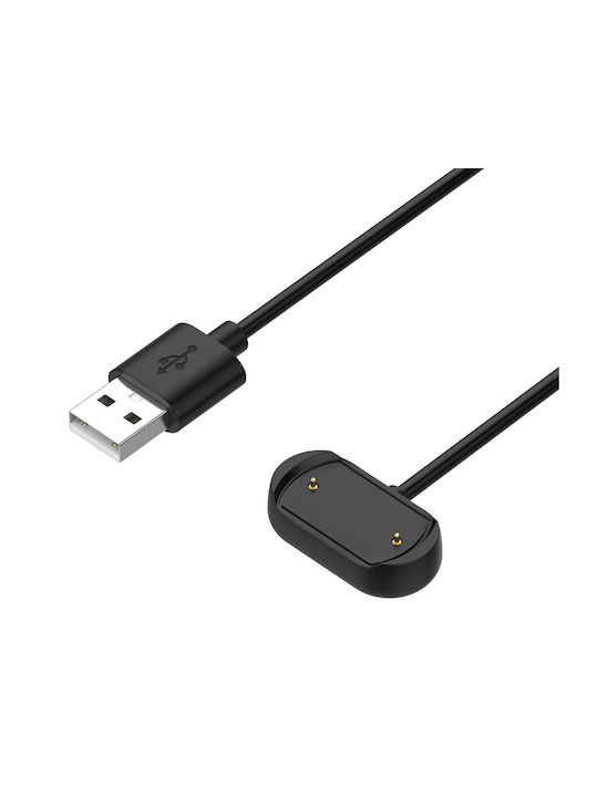 Tactical Charging Cable Wearable Charger Amazfit GTR 3 / GTR 3 Pro / GTS 3 Blackς