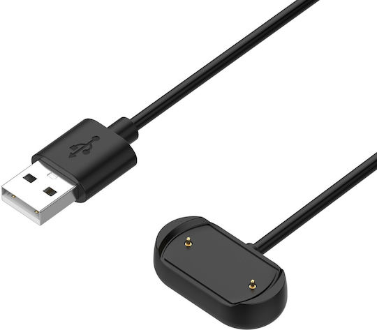 Tactical Charging Cable Ladegerät für Amazfit GTR 3 / GTR 3 Pro / GTS 3 Schwarzς