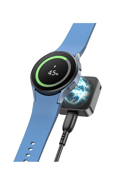 Hoco CW56 Φορτιστής για Samsung Watch 2 Μαύρος