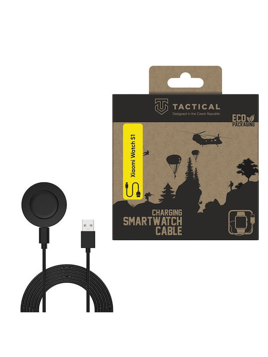 Tactical Usb Charging Cable Ladegerät für Xiaomi Uhr S1 Schwarzς