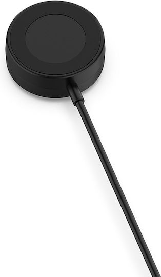 Techsuit Smartwatch Wireless Charging Cable Tgc4 Garmin Fenix 5/5 Plus 6 6x 7x Usb 5w 1m Desk Holder Black