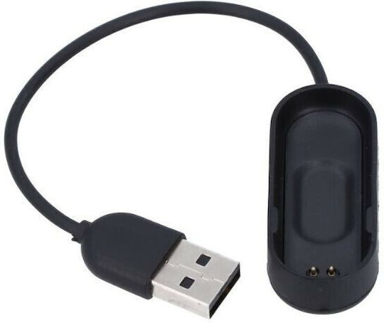 Зарядно за Mi Band 3/Mi Smart Band 4 - Ми Банд 3/Ми Смарт Банд 4 Черен