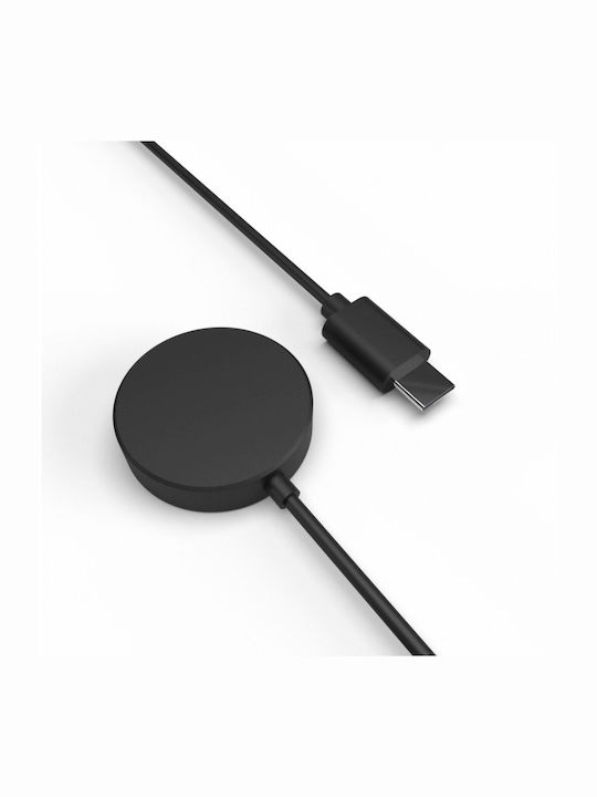 Фиксирано зареждане на Usb-c за Samsung Galaxy Watch 3 4 5 6 Active Черно