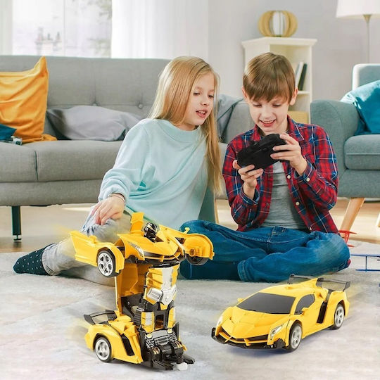 Autobot Τηλεκατευθυνόμενο Αυτοκίνητο Stunt Κίτρινο