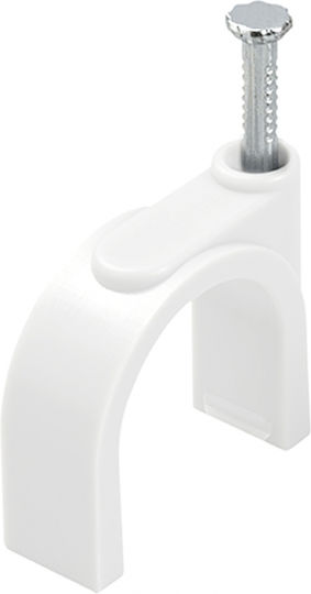 Mounting Nail Round 7/25 White Color Box Pnc-1.5nwe25 Kss Pieces:500 02.022.0124