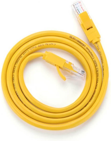 Patch Cord Utp Ugreen Cat5e 2m Κίτρινο 11231