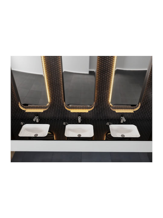 Cerastyle Επικαθήμενος Νιπτήρας Πορσελάνης 55x40x16cm Λευκό
