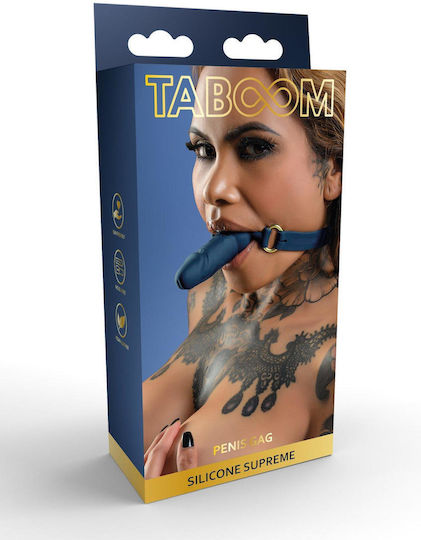 Cagul din Silicon Albastru pentru Penis și Bile