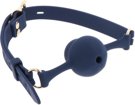 Blue Silicone Mouth Gag