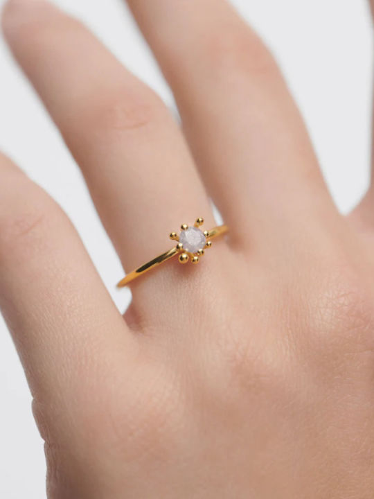 P D Paola Damen Silber Vergoldetes Ring
