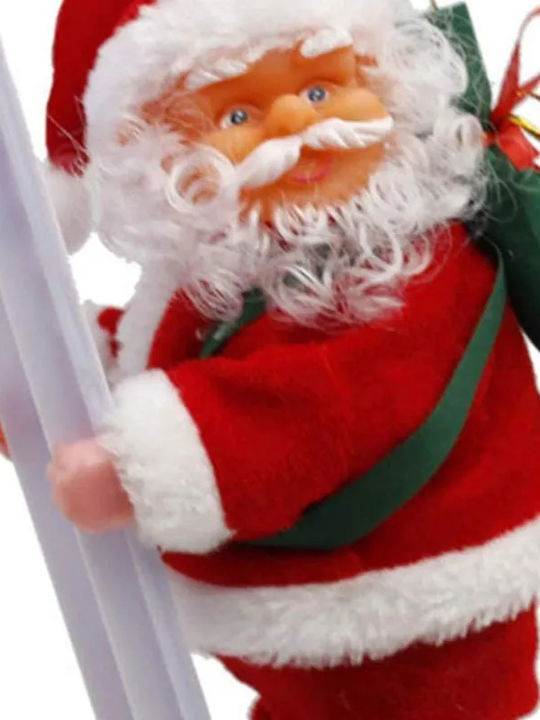 Santa Claus in Ladder Red