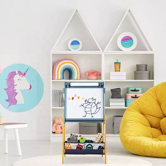 Children's Wooden Board Ginger Home Easel Magnets On Stand Learning Drawing Storage Monster