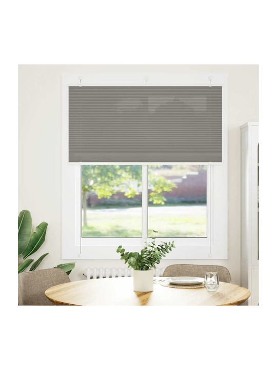 vidaXL Shade Blind Fabric in Gray Color L115xH150cm