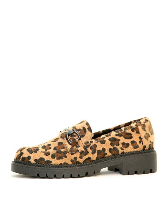 Damen Loafers in Braun Farbe