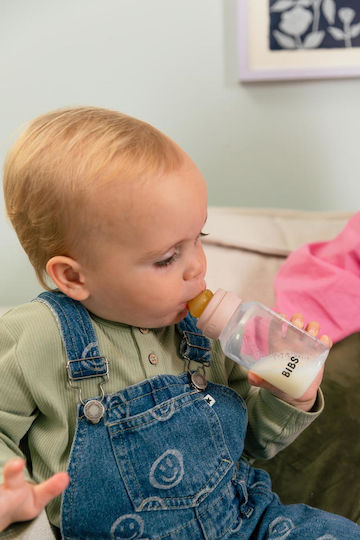 Bibs Plastikflasche Gegen Koliken mit Kautschuksauger für 0+, 0+ m, Monate 150ml 2Stück