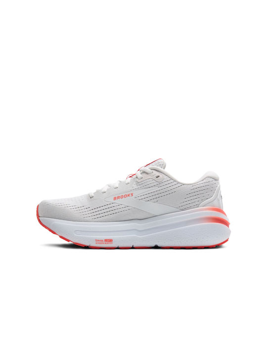 Ghost Max 2 Γυναικεία Αθλητικά Παπούτσια Running White / Hot Coral
