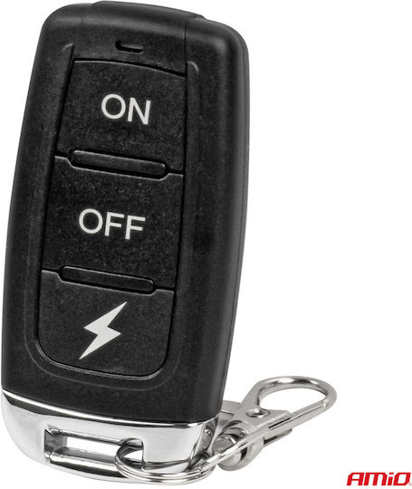 AMiO Car Beacon LED 12 / 24V 12.3cm with Orange Lighting