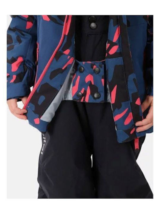 Kids' Sports Jacket with Hood Dark Blue