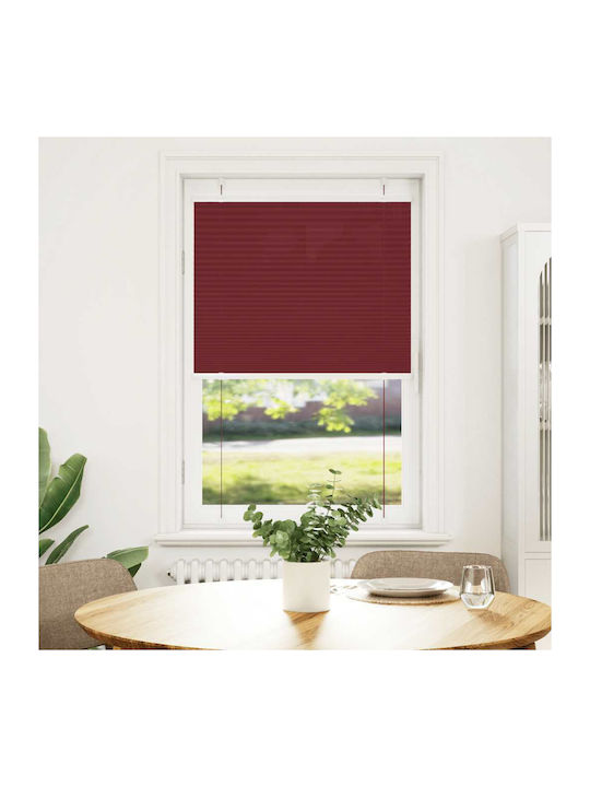 vidaXL Shade Blind Fabric in Burgundy Color L75xH150cm