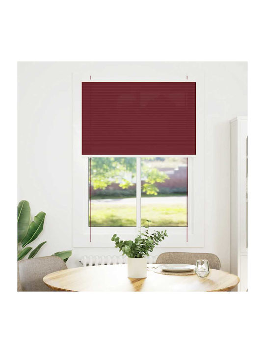 vidaXL Shade Blind Fabric in Burgundy Color L95xH150cm