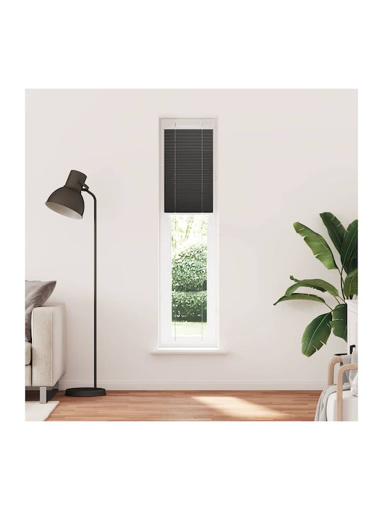 vidaXL Shade Blind Fabric in Black Color L40xH200cm