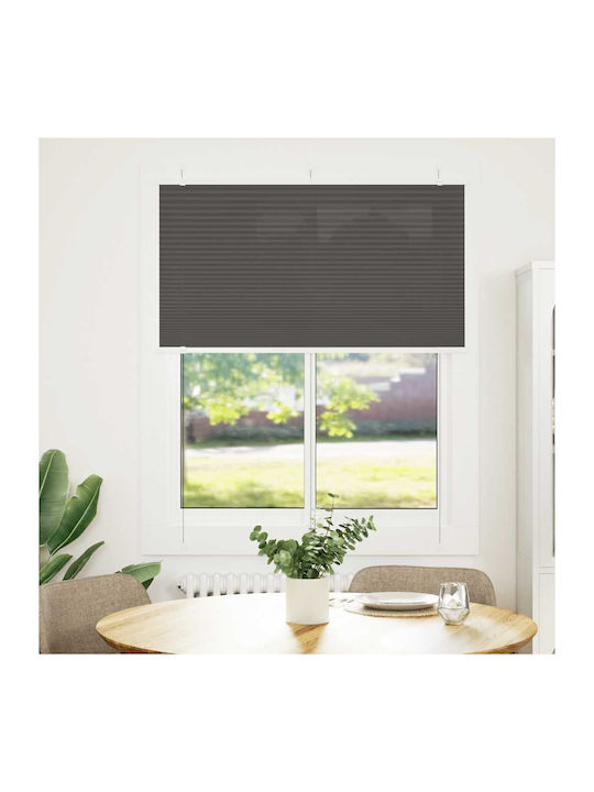 vidaXL Shade Blind Fabric in Black Color L110xH150cm