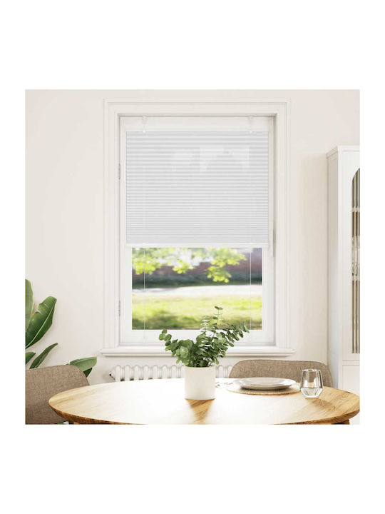 vidaXL Shade Blind Fabric in White Color L70xH100cm