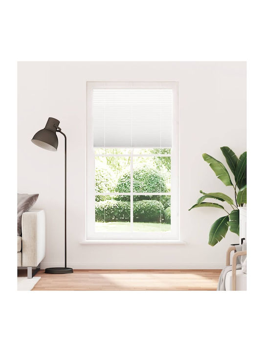 vidaXL Shade Blind Fabric in White Color L105xH200cm