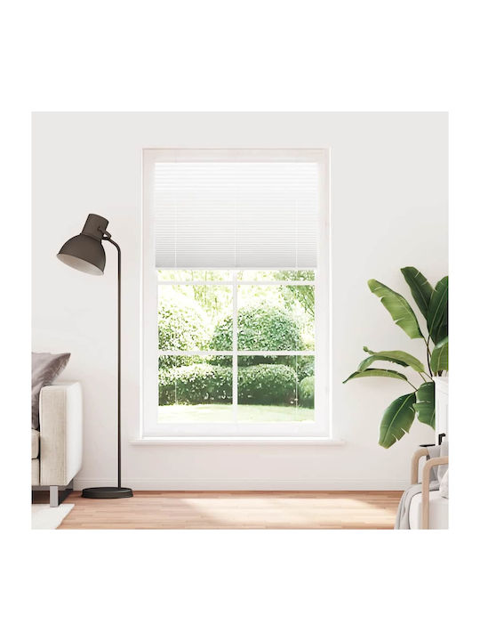 vidaXL Shade Blind Fabric in White Color L120xH200cm