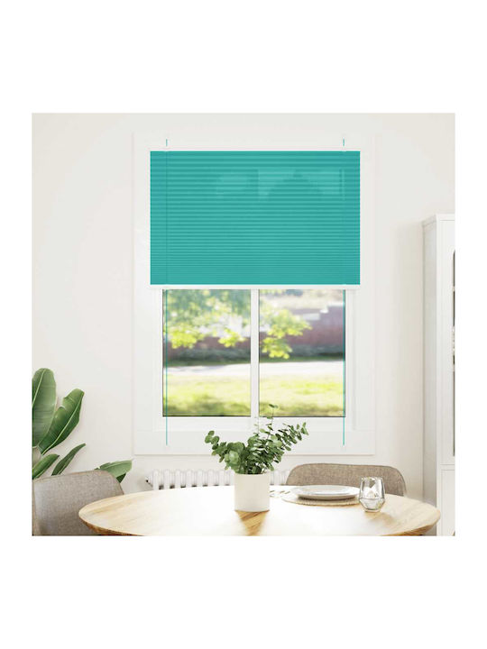 vidaXL Shade Blind Fabric in Petrol Blue Color L95xH150cm