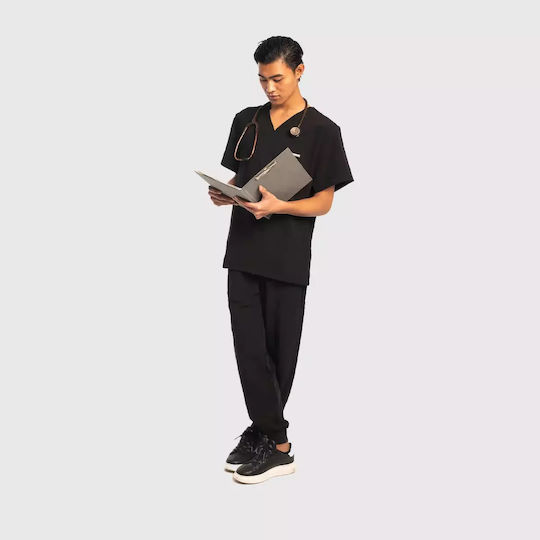 Παντελόνι Ανδρικό Υγειονομικών Premium Dr.scrub Black