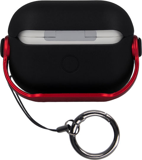 TelForceOne Case Silicone in Red color for Apple AirPods 4