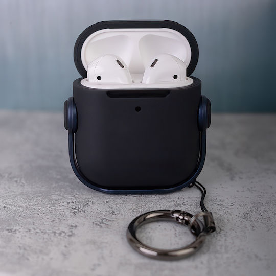 TelForceOne Θήκη Σιλικόνης σε Navy Μπλε χρώμα για Apple AirPods 4