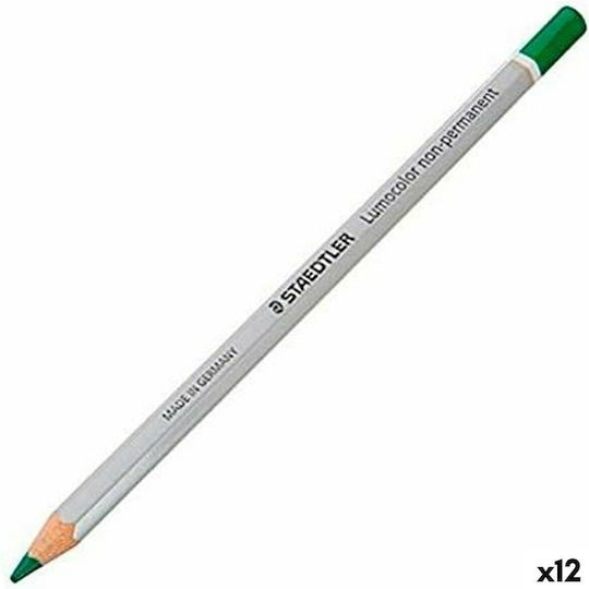 Staedtler Lumocolor Farbstift-Set Grüner Textmarker 12Stück Packung von 1 Verpackungen