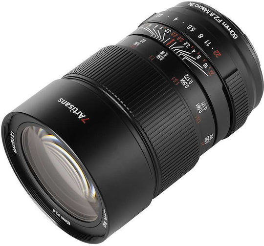 7artisans Full Frame Φωτογραφικός Φακός Photoelectric 60mm f/2.8 Macro 2x Macro για Nikon Z Mount Μαύρος