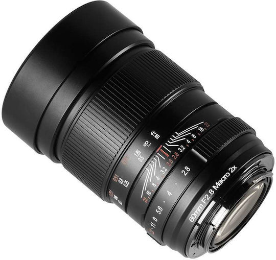 7artisans Full Frame Φωτογραφικός Φακός Photoelectric 60mm f/2.8 Macro 2x Macro για Canon RF Mount Μαύρος