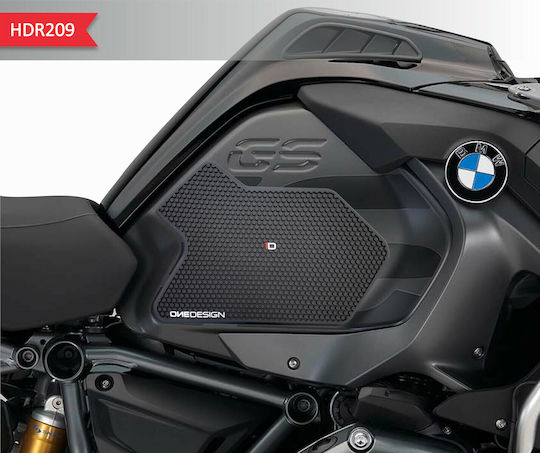 Print Adhesive Tank Protection Side for BMW R1200GS Black