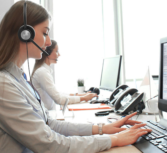 SuperVoice Svc-122 Professional Hd Call Center VOIP Headset (SPRV-0048)