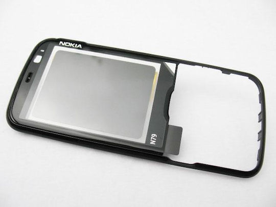 Nokia Μεσαίο Πλαίσιο Μαύρο για Nokia N79