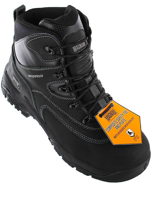 Magnum Men's Hiking Boots Waterproof Black